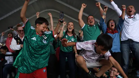 Cada gol fue celebrado por la presidenta Claudia Sheinbaum en el deportivo Los Galeana / Especial
