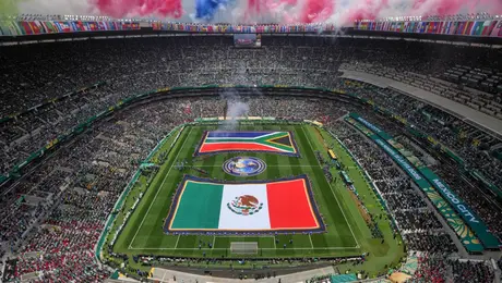 Estadio CDMX anuncia lleno durante inauguración del Mundial, pero hubo "huecos" en las zonas más caras