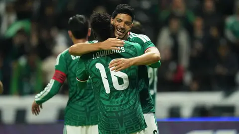 Raúl Jiménez con la Selección Mexicana | AP