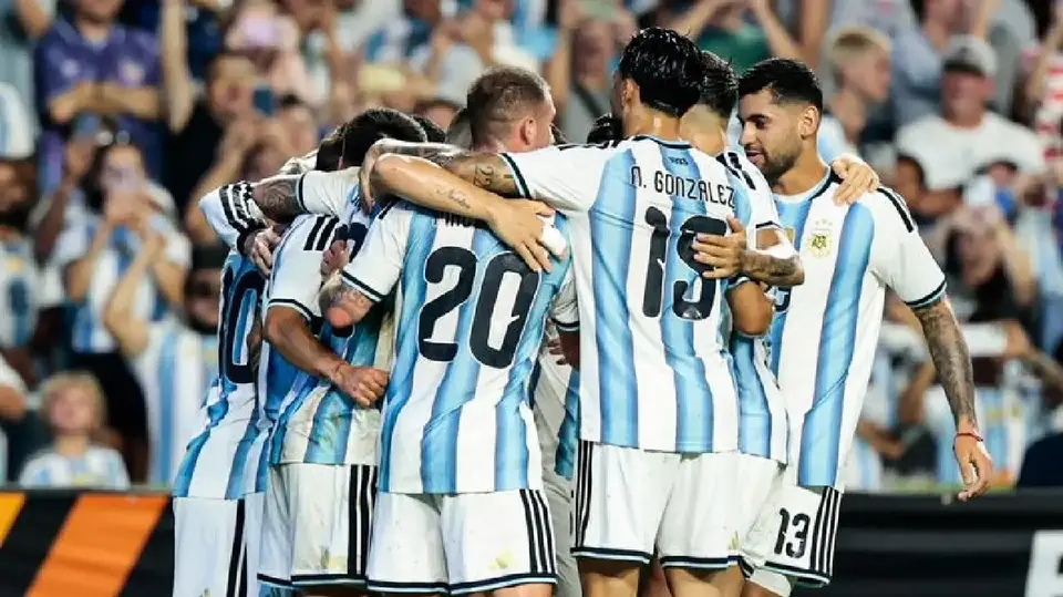 Selección de Argentina en amistosos | X:@Argentina