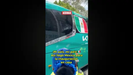 ¡ADIÓS AMOR! Así llegó la Selección Mexicana al Estadio Ciudad de México