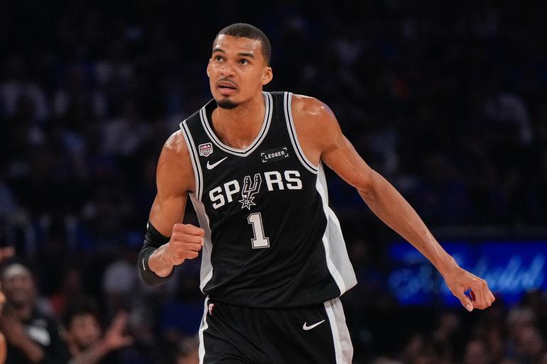 Victor Wembanyama comanda gran inicio de los Spurs en el Juego 4 de las Finales de NBA | AP