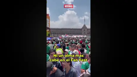 ¡Qué ambiente! Así se vivió en el Zócalo la inauguración de la Copa del Mundo 2026