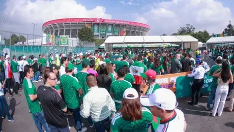 ¡Ola verde! La afición ya llegó al Estadio Ciudad de México para el inicio del Mundial 2026