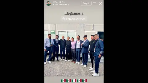 Historia de 'Chicharito' l Instagram: @ch14_