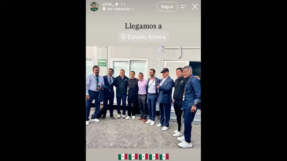Historia de 'Chicharito' l Instagram: @ch14_