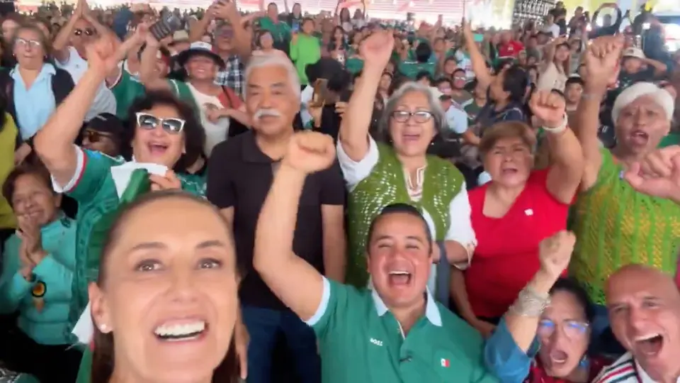 Toda una fiesta se armó por la victoria de México sobre Sudáfrica / Especial