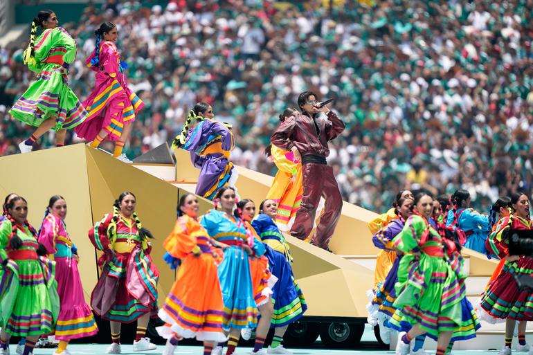 Inauguración Mundial 2026 Danny Ocean l AP