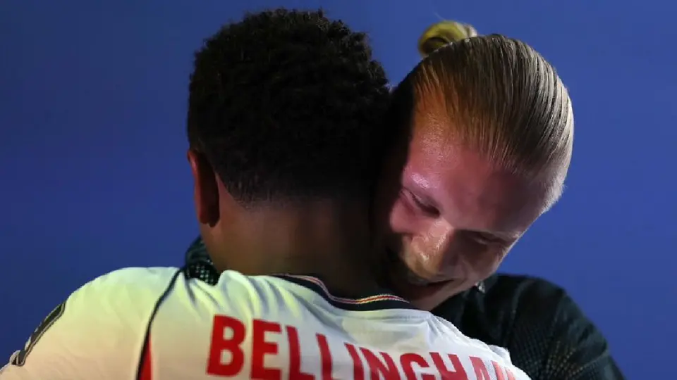 Erling Haaland y Jude Bellingham, jugadores de Noruega e Inglaterra |@MadridXtra