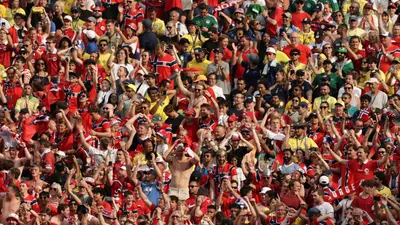 Afición de Noruega se desata en Miami previo al duelo ante Inglaterra
