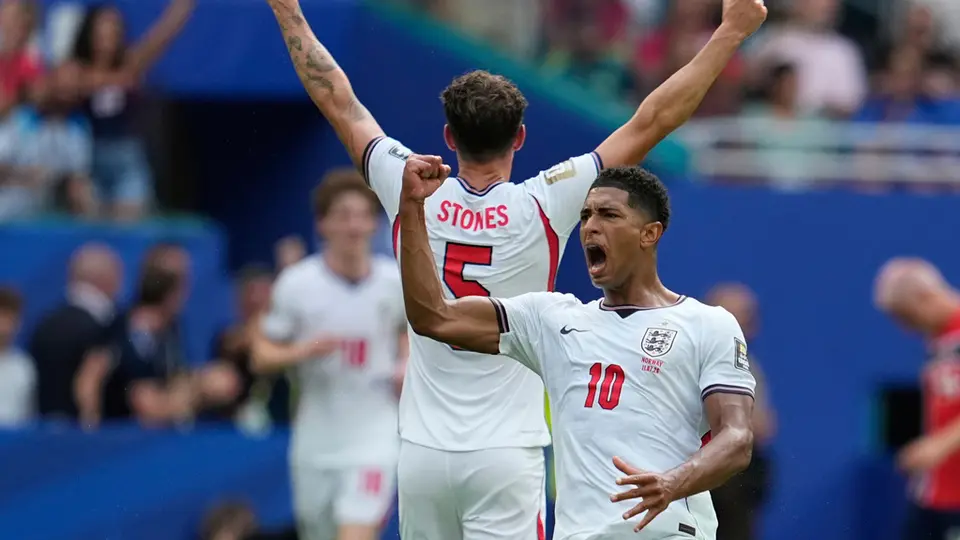 Jude Bellingham, jugador de Inglaterra | AP