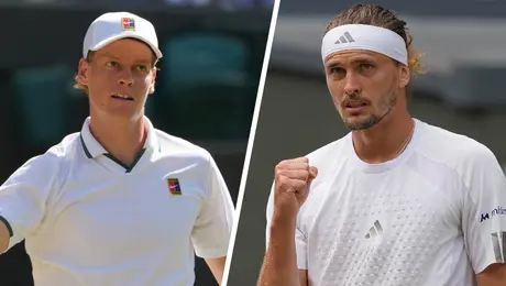 Jannik Sinner y Alexander Zverev protagonizan una final de época en Wimbledon