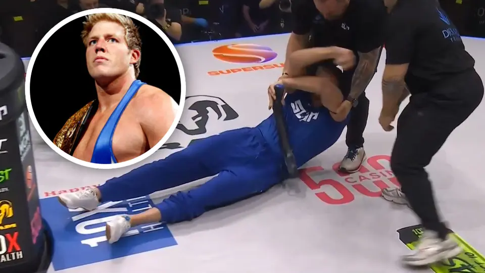 Jack Swagger sufre un brutal nocaut en Power Slap 21 tras recibir una potente cachetadón
