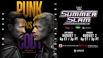¡La batalla 'más caliente del verano'! CM Punk defenderá su campeonato de WWE ante Cody Rhodes en SummerSlam