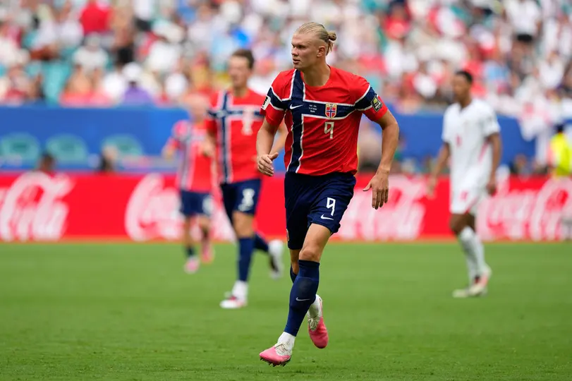Erling Haaland, jugador de Noruega | AP