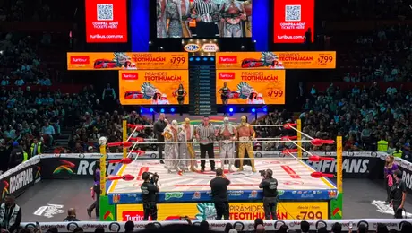 Místico y Máscara Dorada defienden exitosamente sus Campeonatos Mundiales en Pareja ROH ante los Hermanos Chávez
