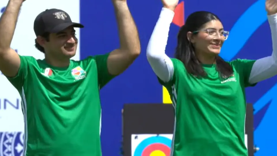 La dupla mexicana ganó plata | Captura