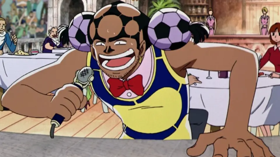 Odacchi en el corto animado 'Rey de futbol de ensueño' de One Piece | CAPTURA DE PANTALLA