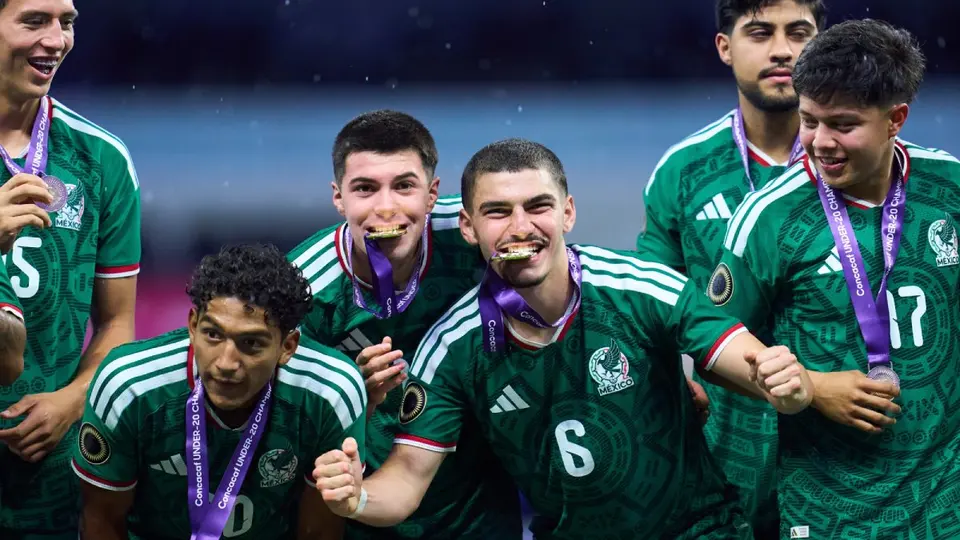 Henrique Simeone con la Selección Mexicana en el Campeonato Concacaf Sub-20 2026 | MEXSPORT