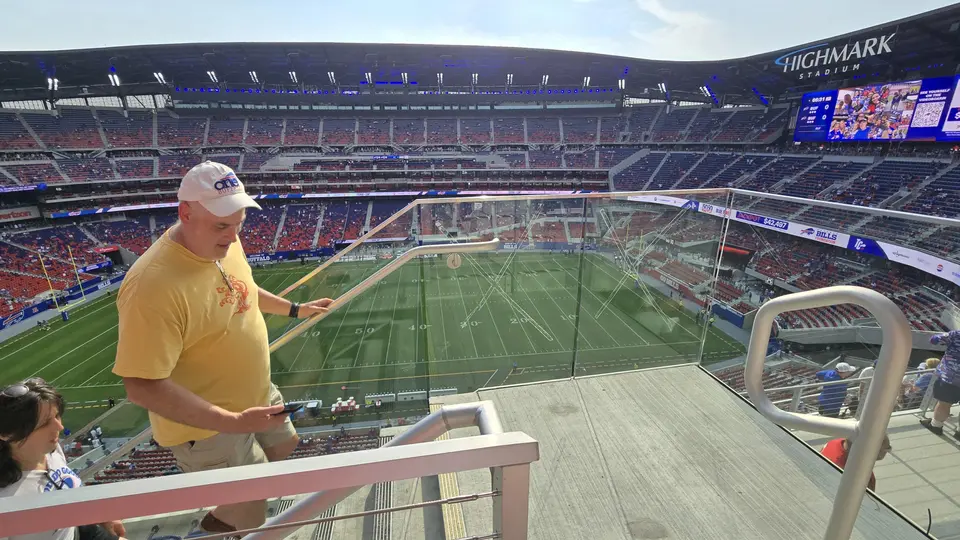 Hay estructuras que limitan la visión en el Highmark Stadium | Especial