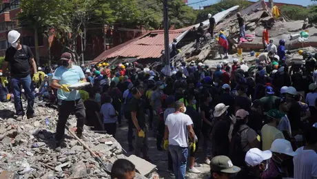 Equipo mexicano queda varado tras terremoto en Colombia