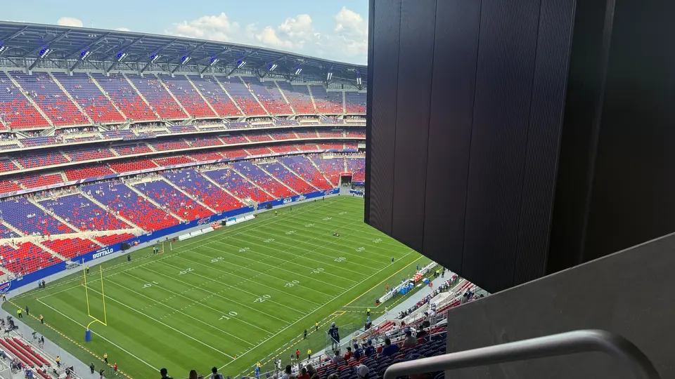 Así una de las perspectivas del nuevo estadio de Bills | Redes