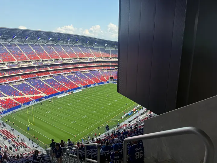 Así una de las perspectivas del nuevo estadio de Bills | Redes