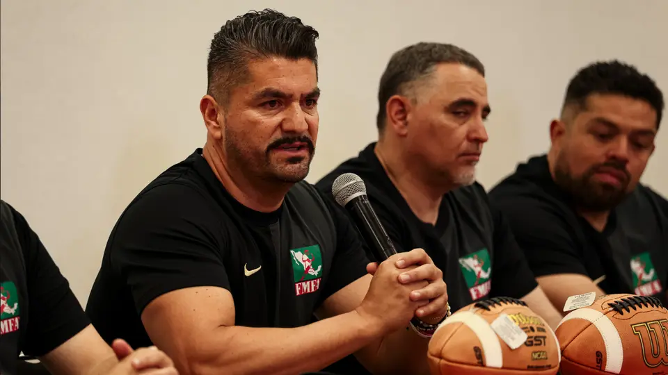 Fernando Alfaro coach de México en flag football | FMFA