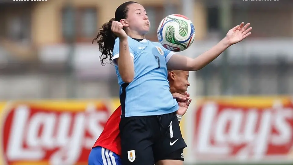 Partido amistoso entre las selecciones Sub 20 femeninas de Chile y Uruguay | X: @AUFfemenino
