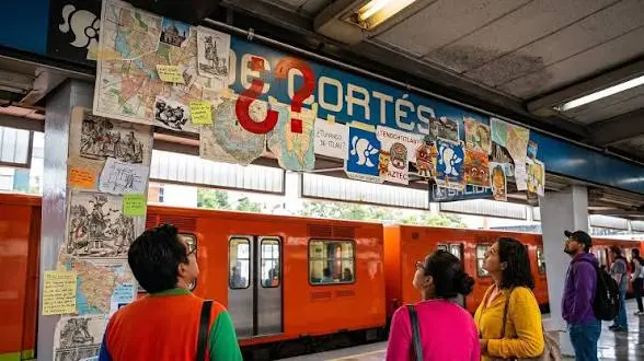 Los sujetos habrían robado una tienda departamental en Benito Juárez./@metrocdmx