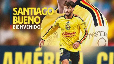 Oficial: Santiago Bueno es nuevo jugador del América