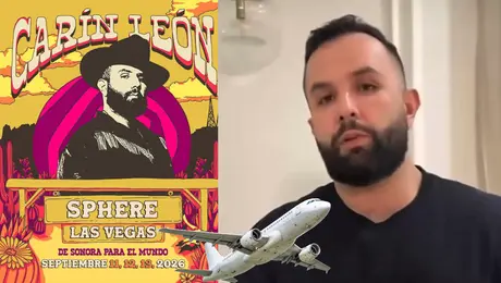 Carín León rompe el silencio y explica por qué canceló su concierto en Las Vegas