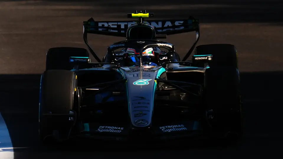 Kimi Antonelli, piloto de Mercedes, tras prácticas libres del GP de España | AP