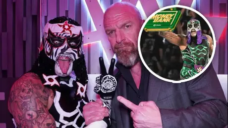 Triple H elogia a Penta tras su conquista del Money in the Bank: “Vi un fuego en sus ojos”