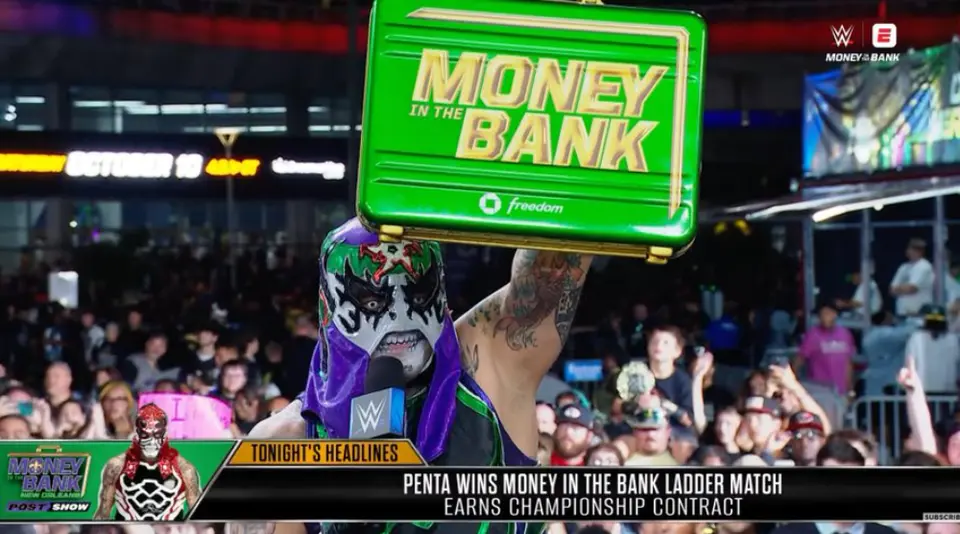 Penta es el ganador del Money in the Bank 2026 masculino | WWE