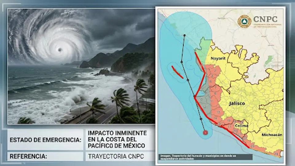 ¡Alerta por huracán Simón! Piden resguardo total en costas de cuatro estados