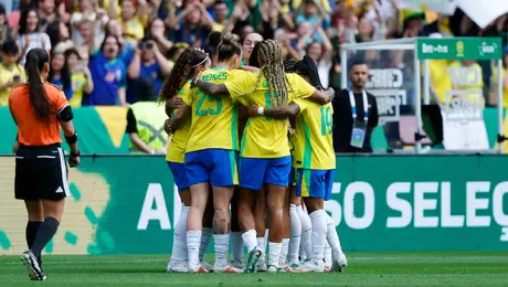 Geyse Ferreira brilla con un golazo de chilena en la victoria de Brasil sobre Argentina