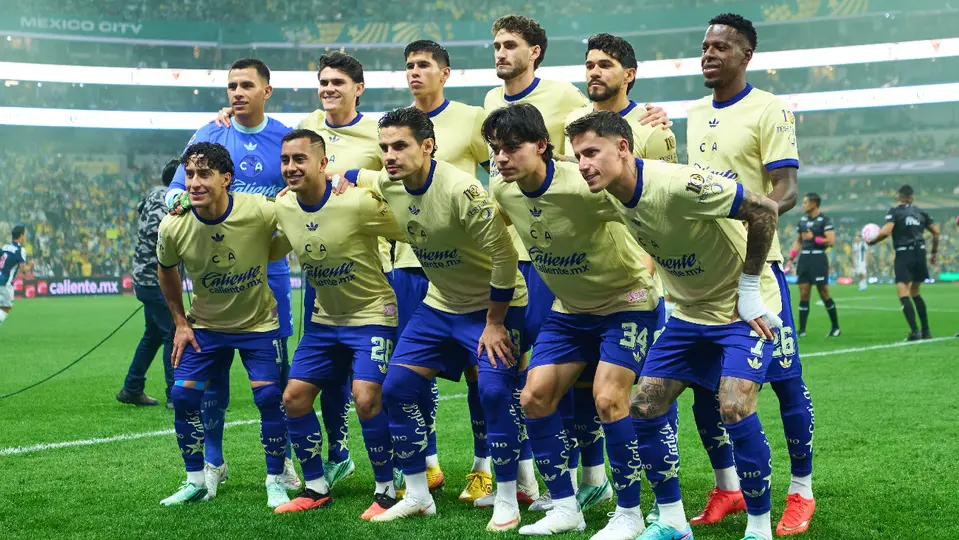 Jugadores del América previo al partido ante Rayados de Monterrey | MEXSPORT