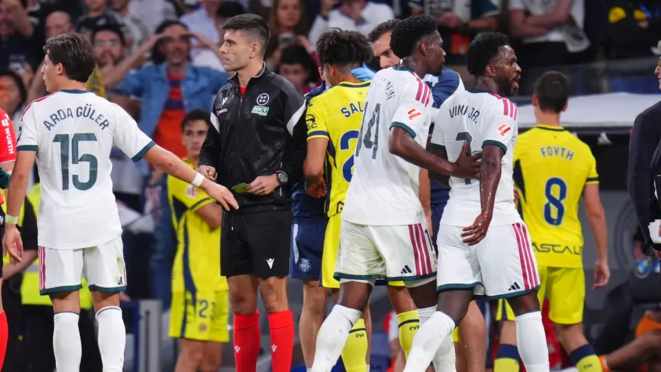Vinícius Jr. rompe el silencio tras su expulsión ante Villarreal