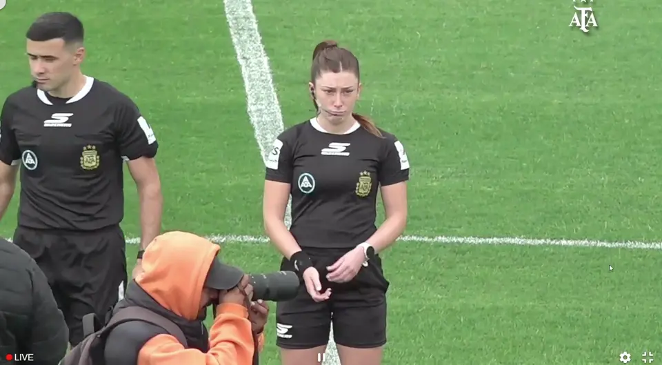 Ariadna Palacios, arbitra argentina l CAPTURA