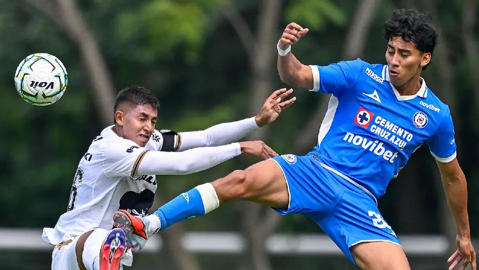 Pumas vs Cruz Azul en la Sub 19 | X:@PumasMXCantera