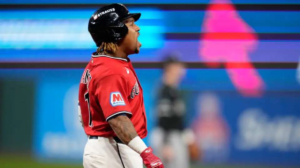 José Ramírez en el Juego 5 ante White Sox | AP