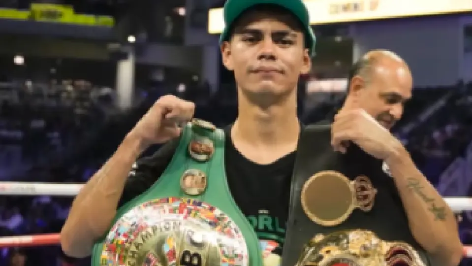 Sergio Mendoza nuveo campeón mosca del CMB y AMB| CAPTURA DE PANTALLA
