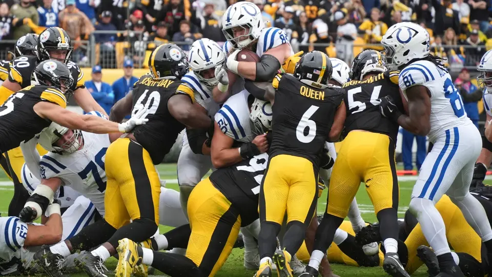 Jugadores de Colts y Steelers en la Semana 5 de la NFL | AP