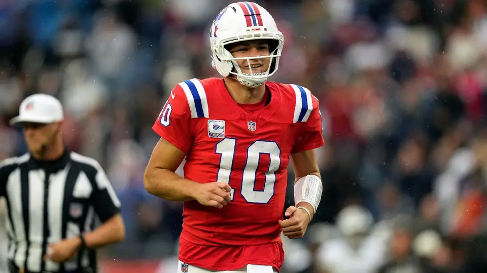 Drake Maye con Patriots | AP