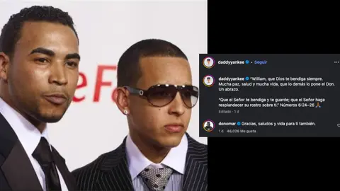 Daddy Yankee felicitó a Don Omar por su cumpleaños, pero dio a entender su muerte / IG: @daddyYankee