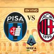 Pisa vs AC Milan Serie A Jornada 25