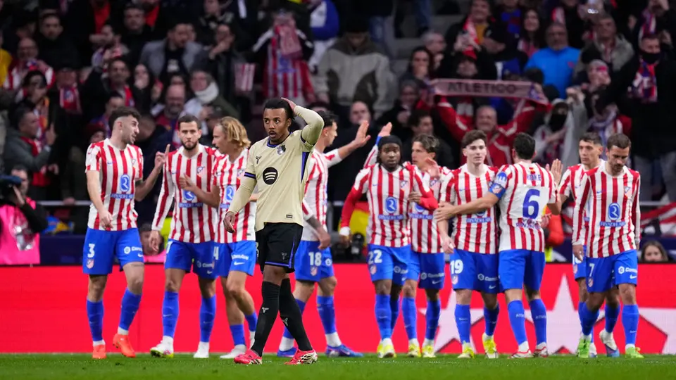 Atlético de Madrid vs Barcelona en la Copa del Rey I AP
