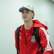 Brian Gutiérrez en la llegada con Chivas en la Jornada 3 del Clausura 2026 | IMAGO 7
