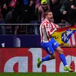 Griezmann celebra gol ante el Barcelona | AP